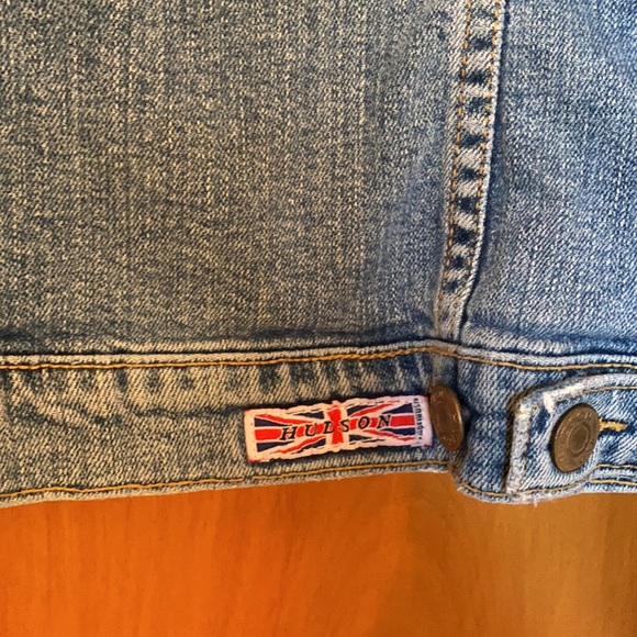 Hudson distressed jean jacket - Picture 7 of 8